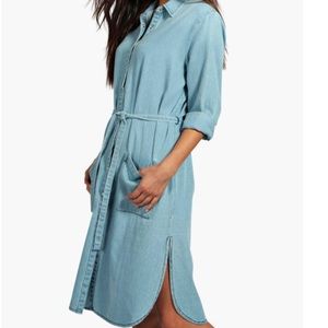 Denim Shirt Dress